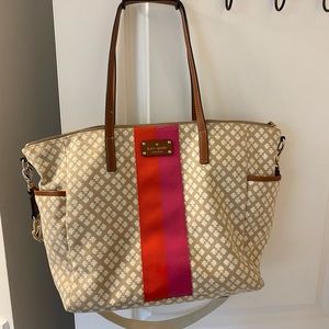 Kate Spade baby tote w shoulder strap